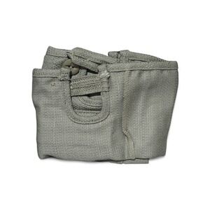 Longaberger SM Boardwalk Basket Liner Sage Green Button Closure New #2803187